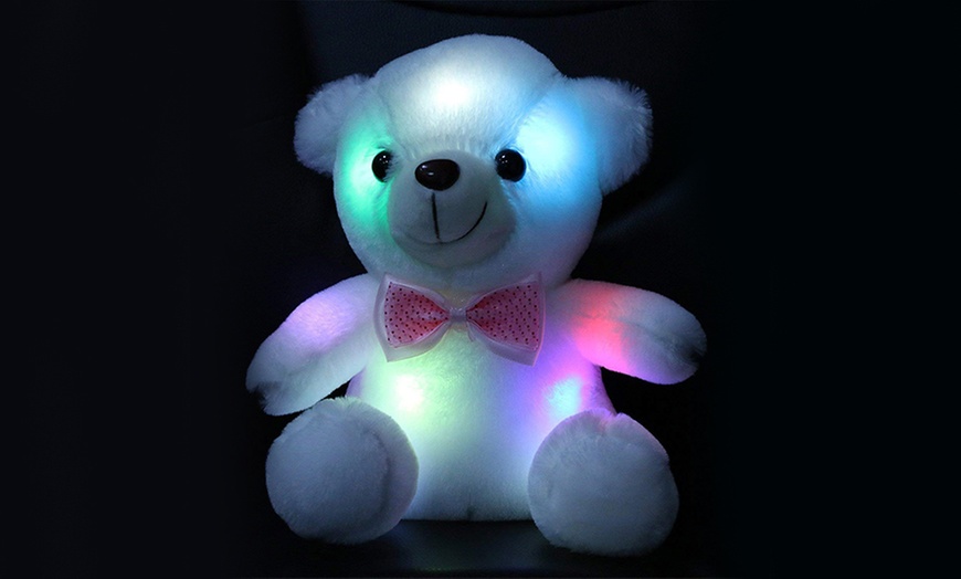 Image 2: Kids' LED Sleepy Teddy Bear