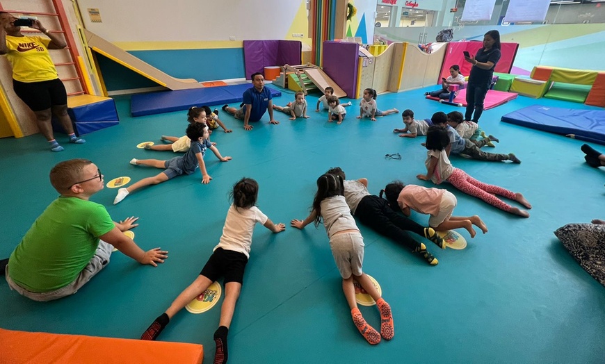 Image 21: Join two kids fitness classes for a fun time
