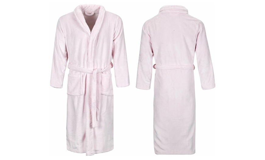 Image 4: Soft Unisex Dressing Gown