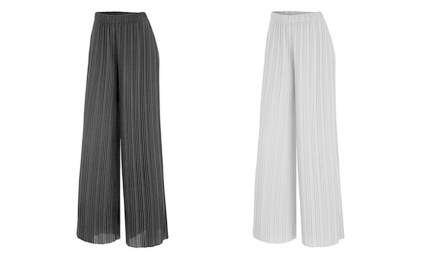 Image 8: Women's Pleated Trousers