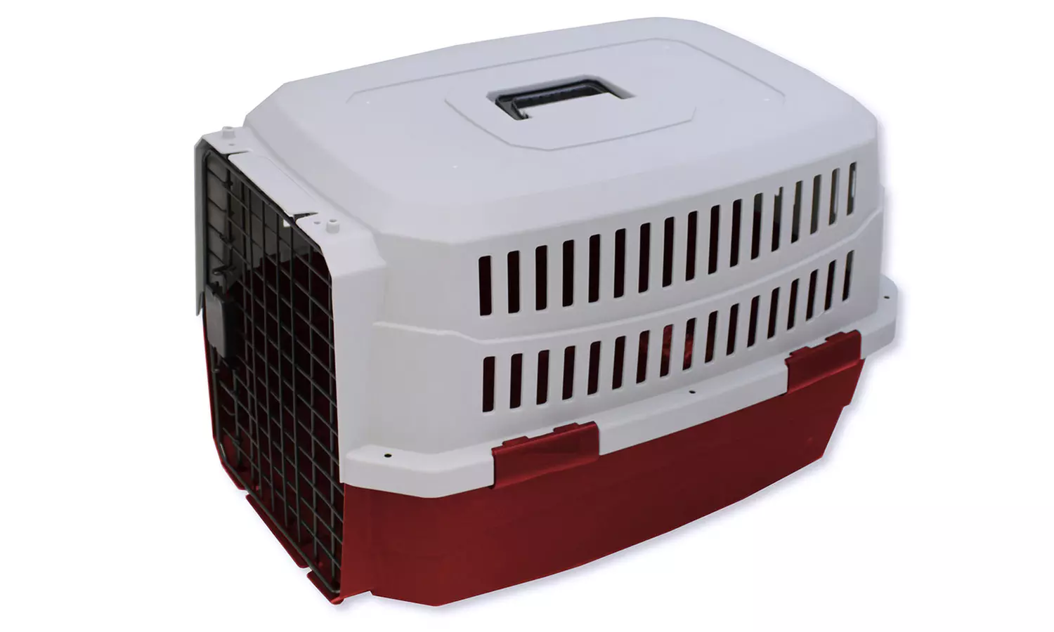 Blue Heart Travel Dog Pet Crate Kennel Carrier - Second Medium