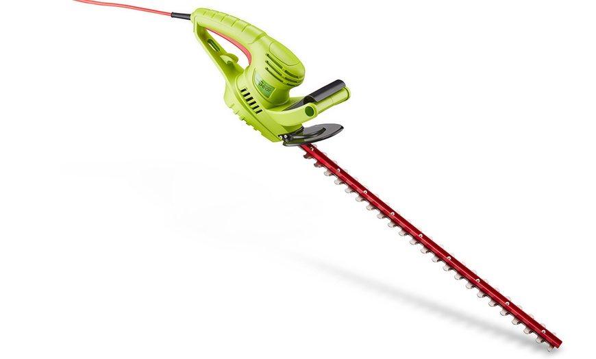 Image 2: Garden Gear Double-Sided 600W Hedge Trimmer