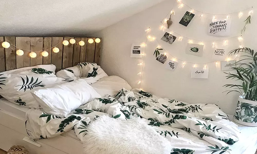 1 ou 2 guirlandes lumineuses avec 10 ou 20 clips photo LED