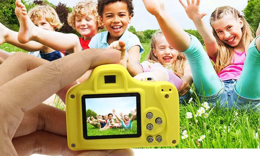 Caméra d'action pour enfants avec batterie rechargeable, livraison offerte - Primary Image