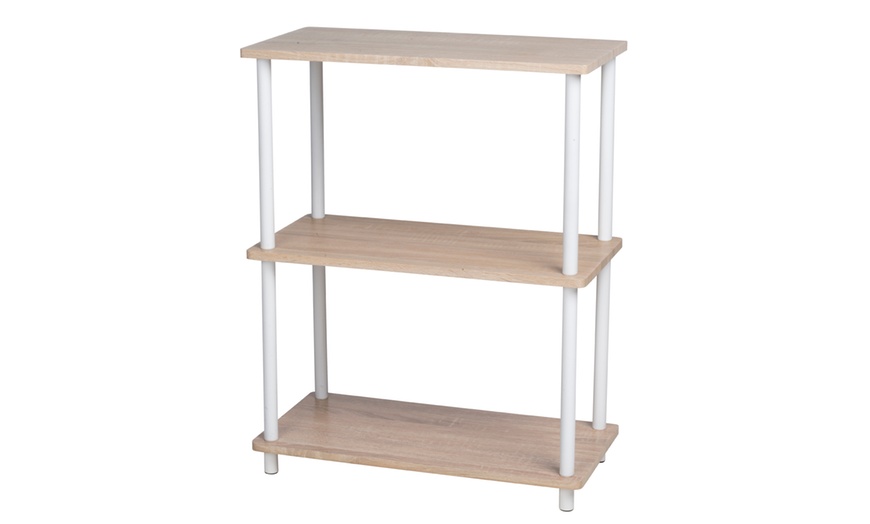 Image 2: Three-Tier Bookcase