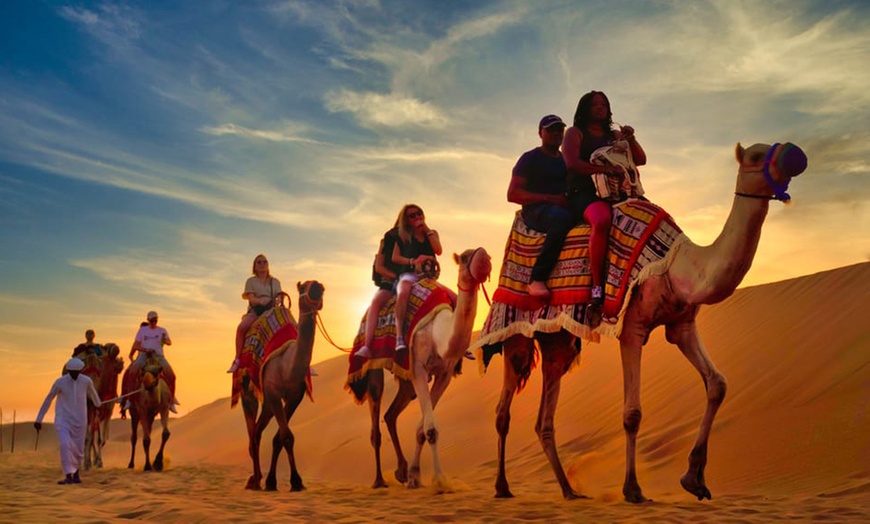 Image 3: VIP Desert Safari For One, Two or Four Person with Live Entertainment