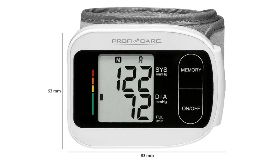 Image 4: Monitor de presión arterial de muñeca o de brazo Proficare