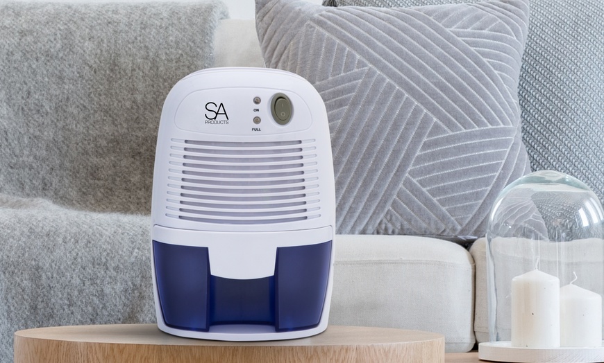 Image 11: Portable Dehumidifier and Air Purifier 500ml