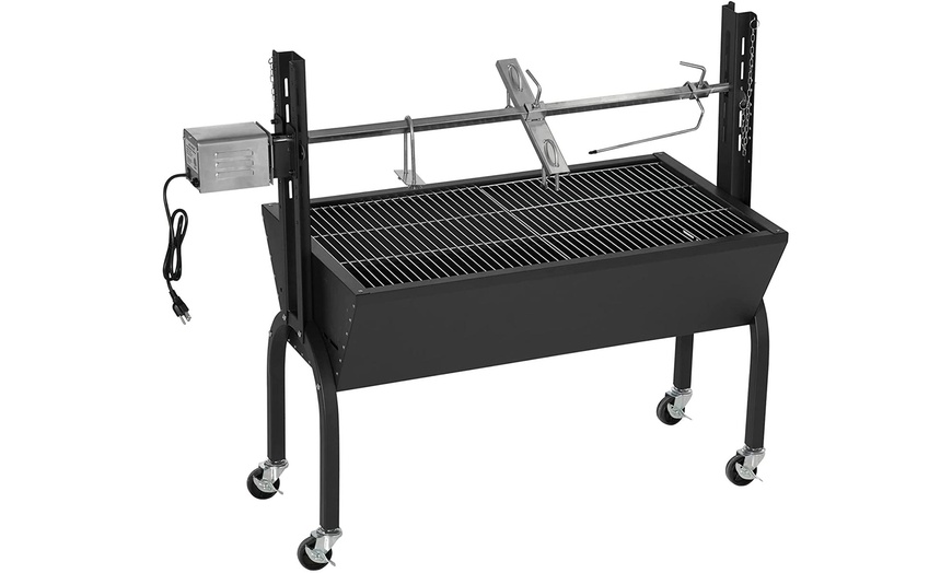 Image 4: Outsunny Rotisserie BBQ Grills