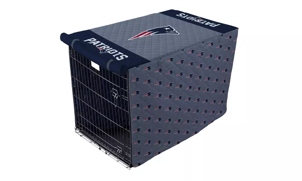 NFL 42" or 48" Pet Crate Cover - Second Medium