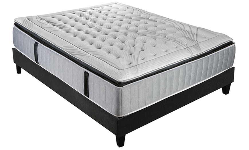 Image 3: Matelas à ressorts ensachés et en mousse à mémoire de forme