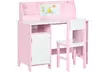 HomCom Kid's Desk and Chair Set - Image 2