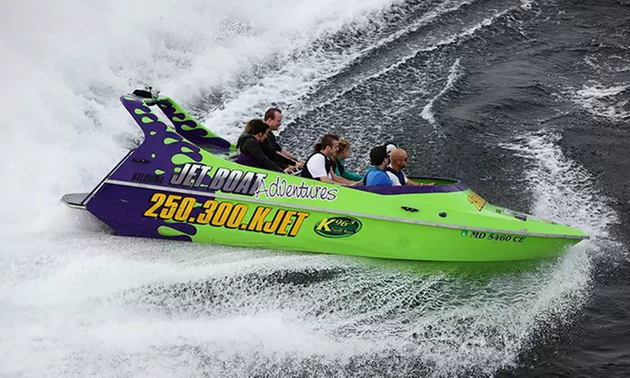 Okanagan Lake Jet Boat Tour for One or Two with Kelowna Jet Boat Adventures (Up to 35% Off) - Primary Image