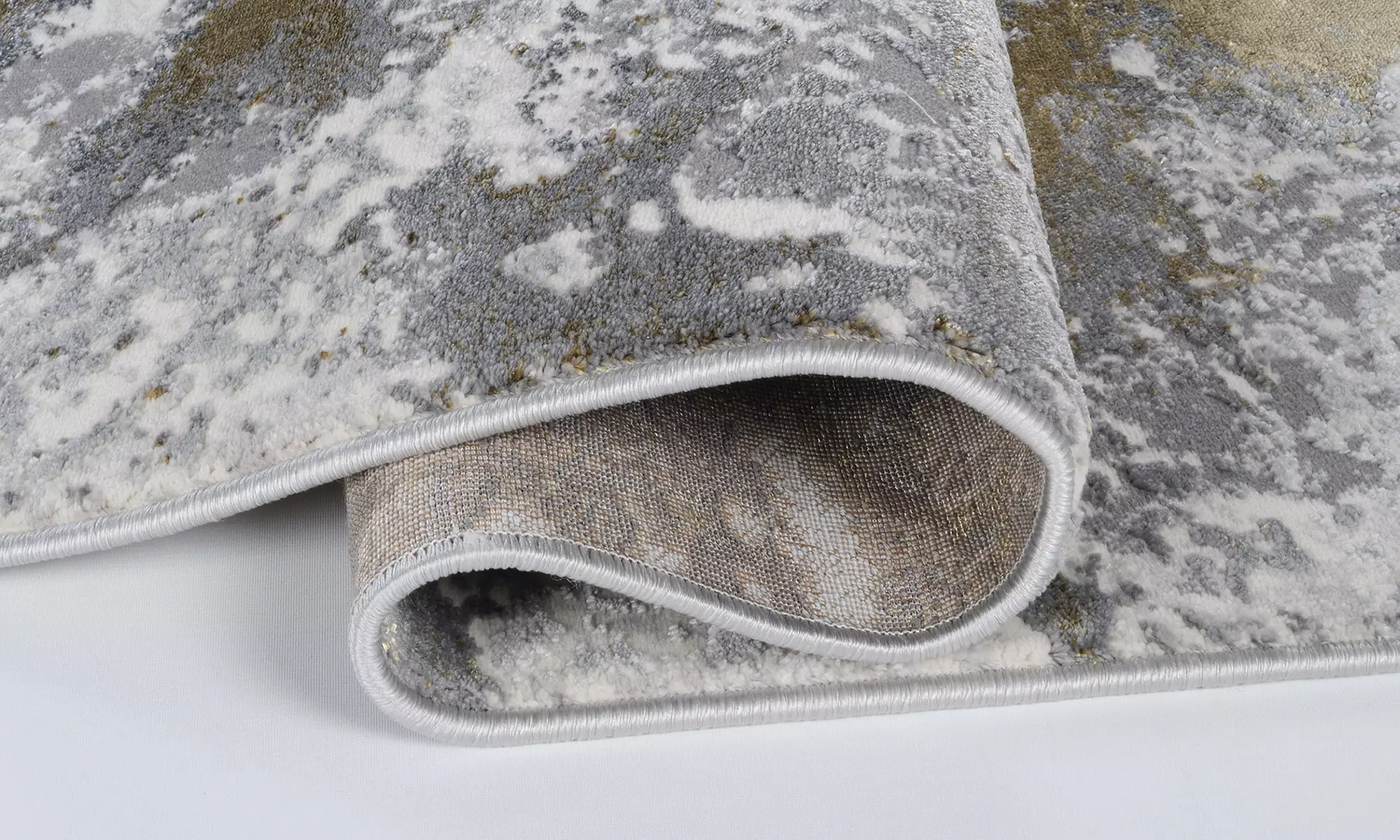 Modern Abstract Emperor Contemporary Thick Rug