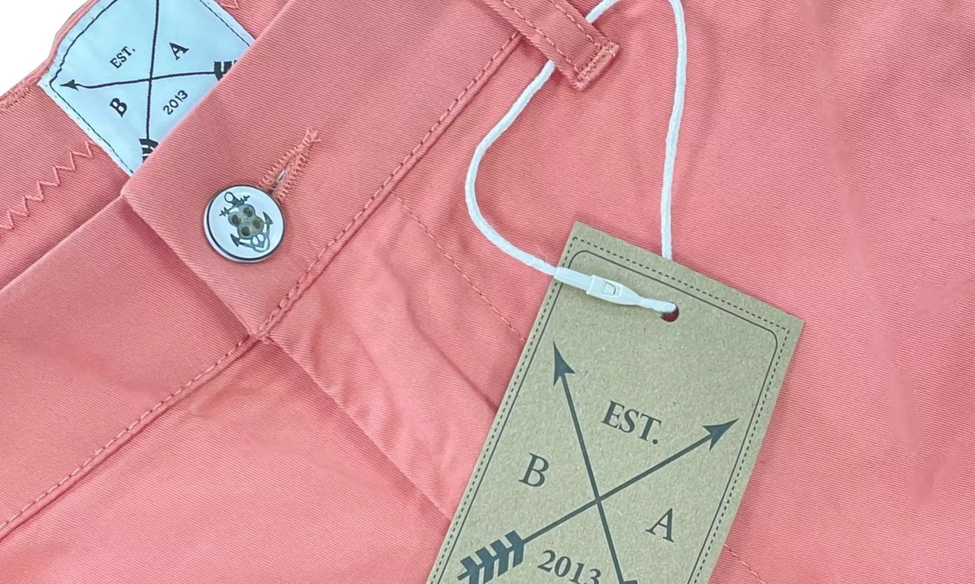 Blu Apparel Men's Cotton Stretch Chino Shorts