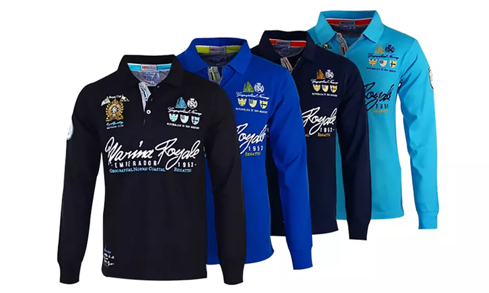 Polos de la marque Geographical Norway pour homme - Primary Image