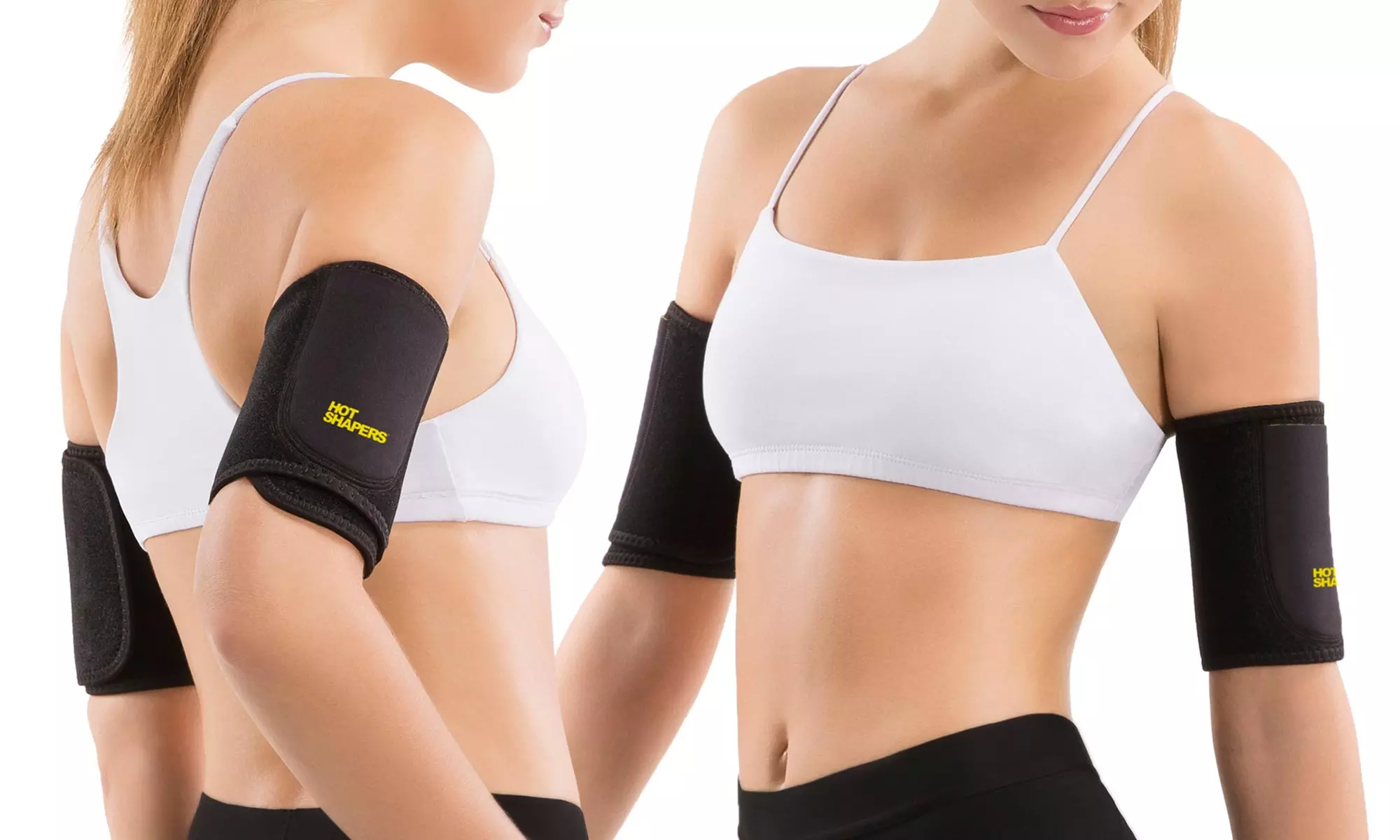 Women's Arm Trimmers with Slimming Caffeine Gel - Second Medium