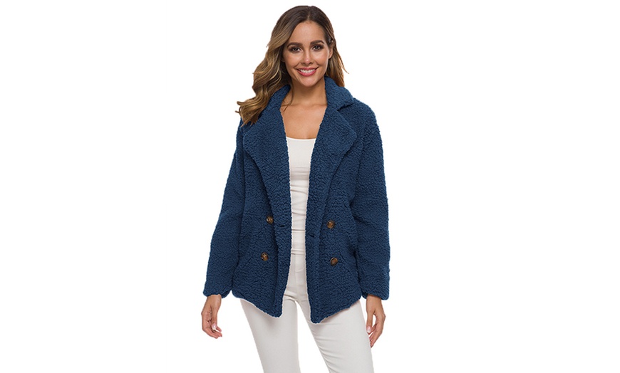 Image 11: Women's Shearling Coat