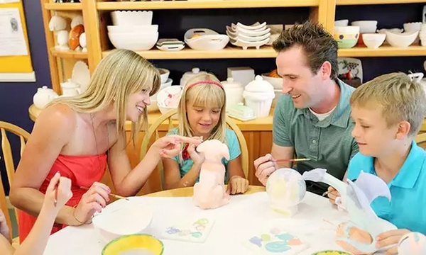 groupon pottery painting