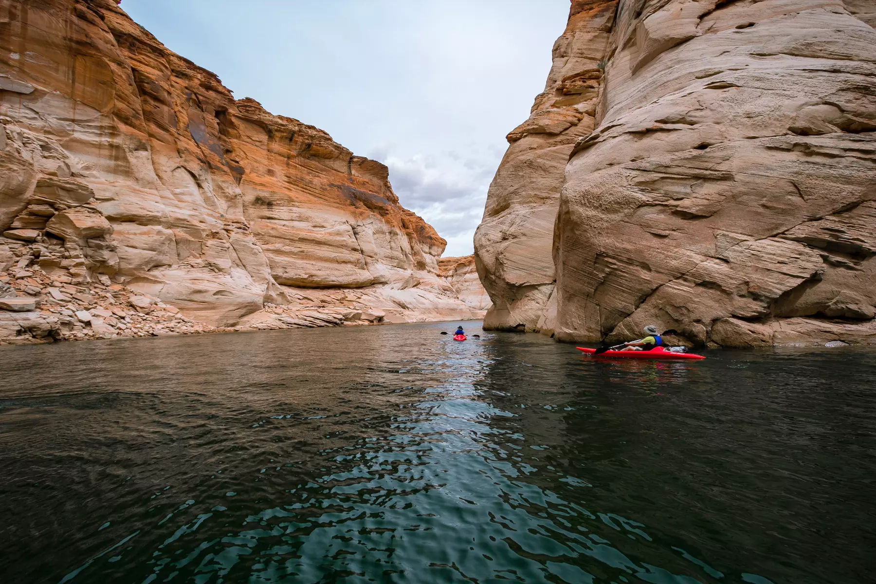 Guided Kayak Tours on Lake Powell for Solo and Pair Adventures