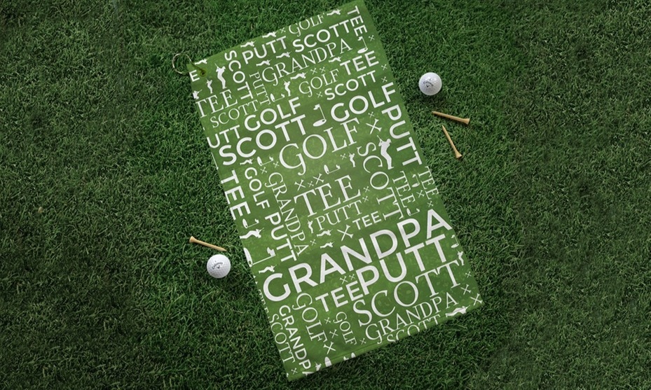Personalized Golf Towel for a Thoughtful Gift