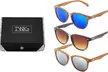 Pack de trois lunettes de soleil de la marque Twig Concept Milano - Second Medium