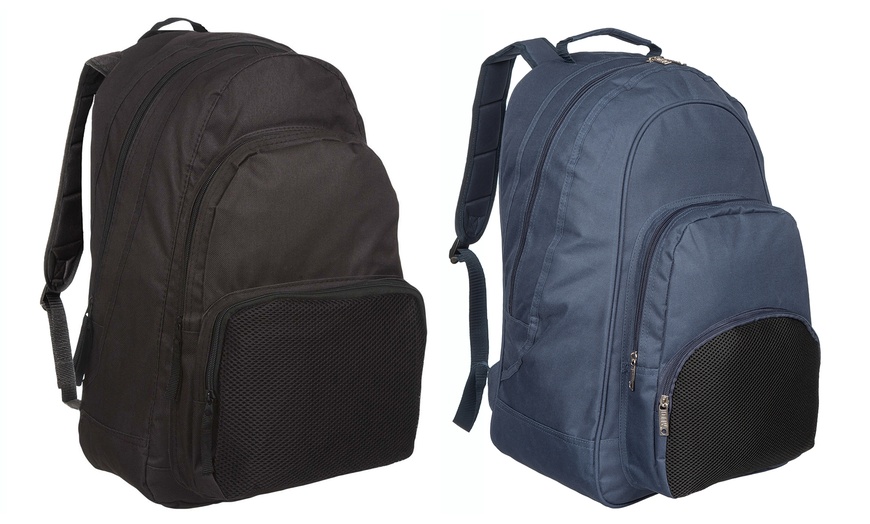 Image 1: Multi-Compartmental Backpack