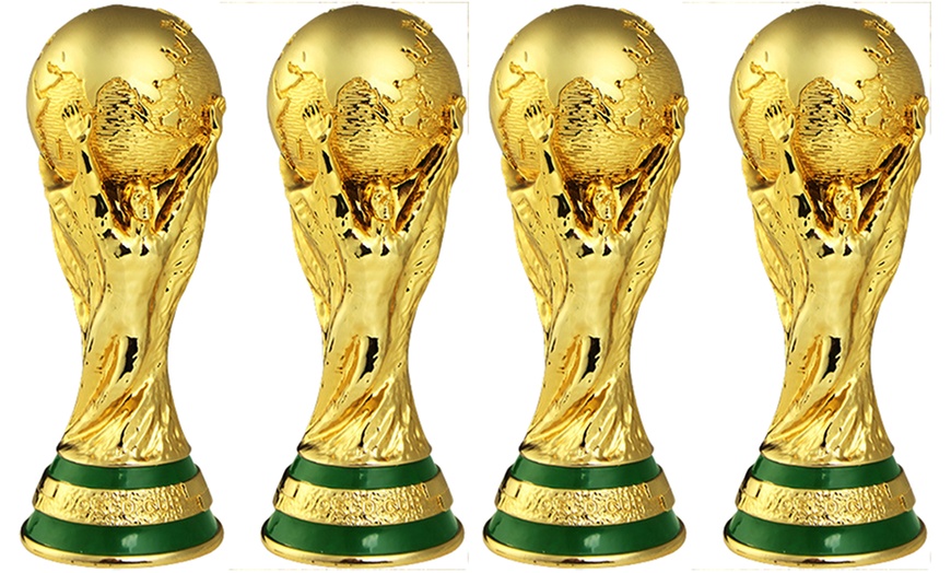 Image 3: One, Two or Four World Cup FIFA Cup Trophies