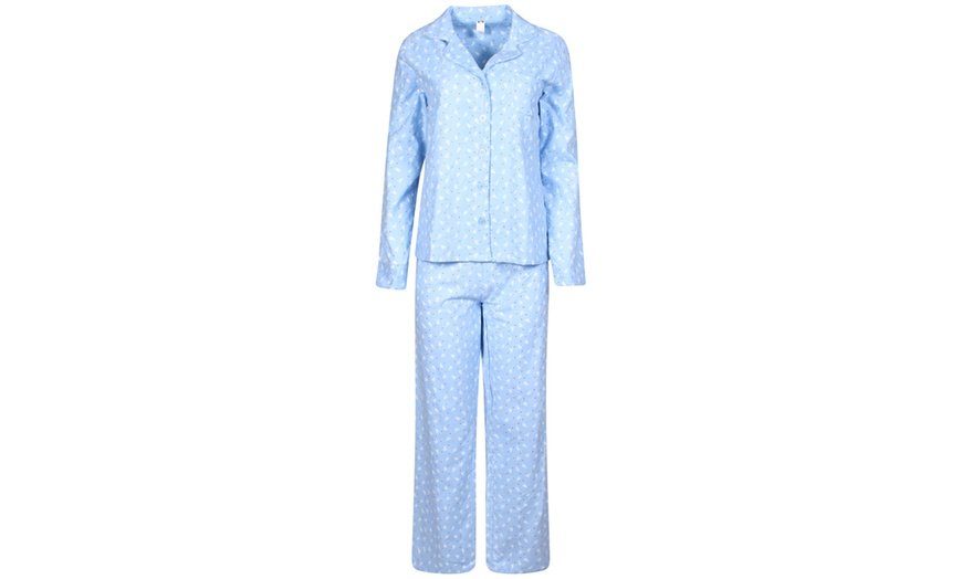 Image 2: Women's Brushed Cotton Pyjamas