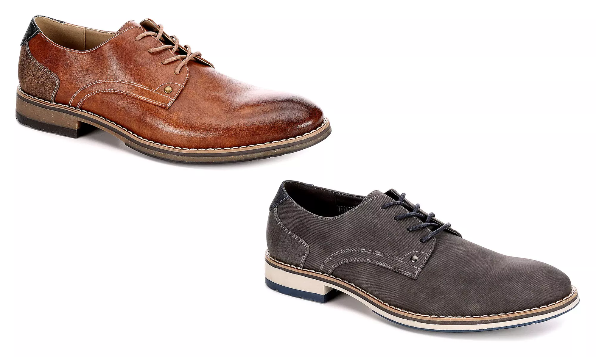 Varese Men's Lace-Up Oxford Shoes - Primary Image