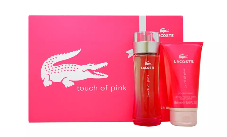 Touch of Pink by Lacoste 2-Piece Gift Set with 3 Fl. Oz. Eau de Toilette Spray and 5 Oz. Body Lotion - Primary Image