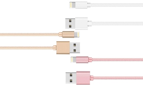 Fino a 3 cavi per iPhone, disponibili in 3 colori