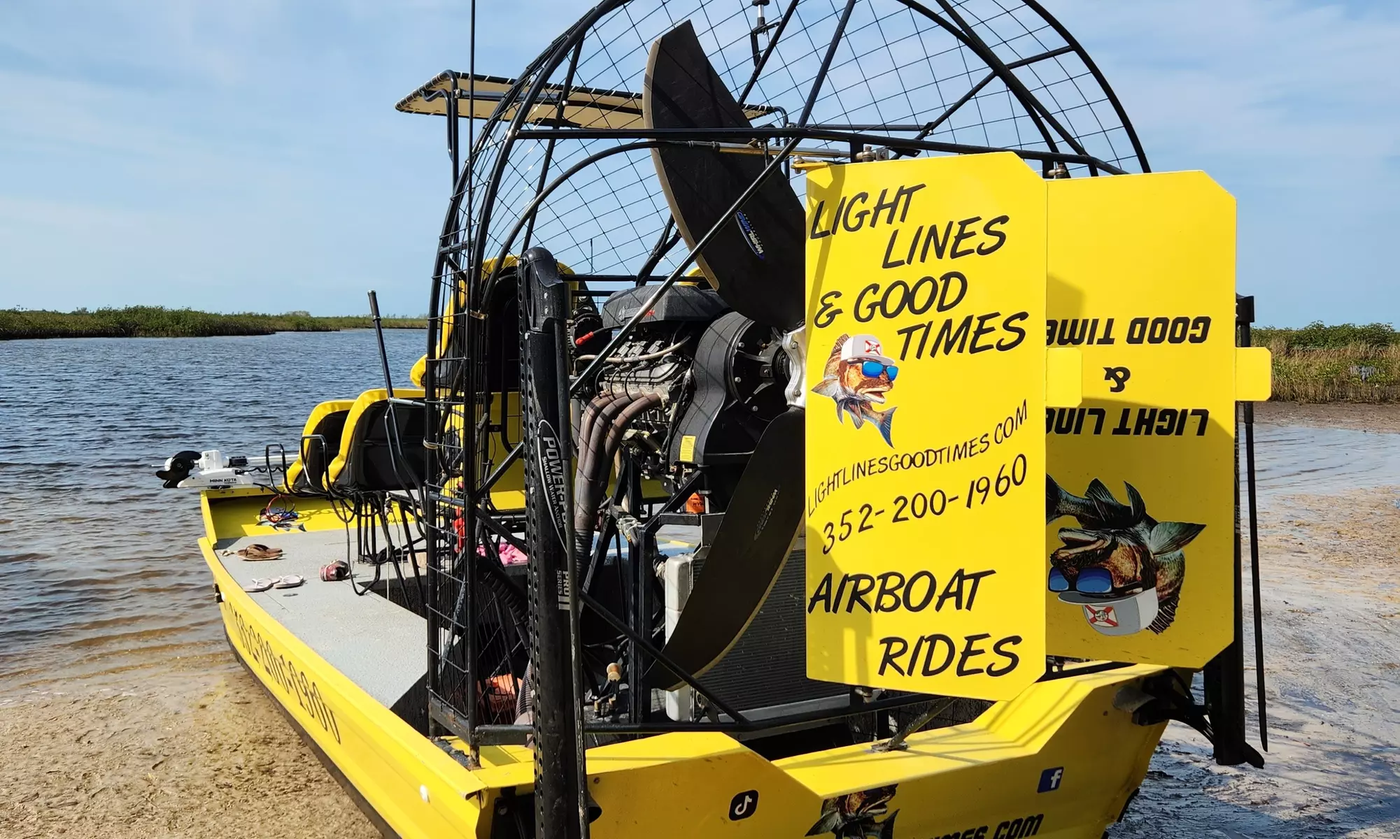 Up to 28% Off on Airboat at Light Lines & Good Times - Second Medium