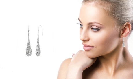 Orecchini Teardrop realizzati con cristalli Swarovski®