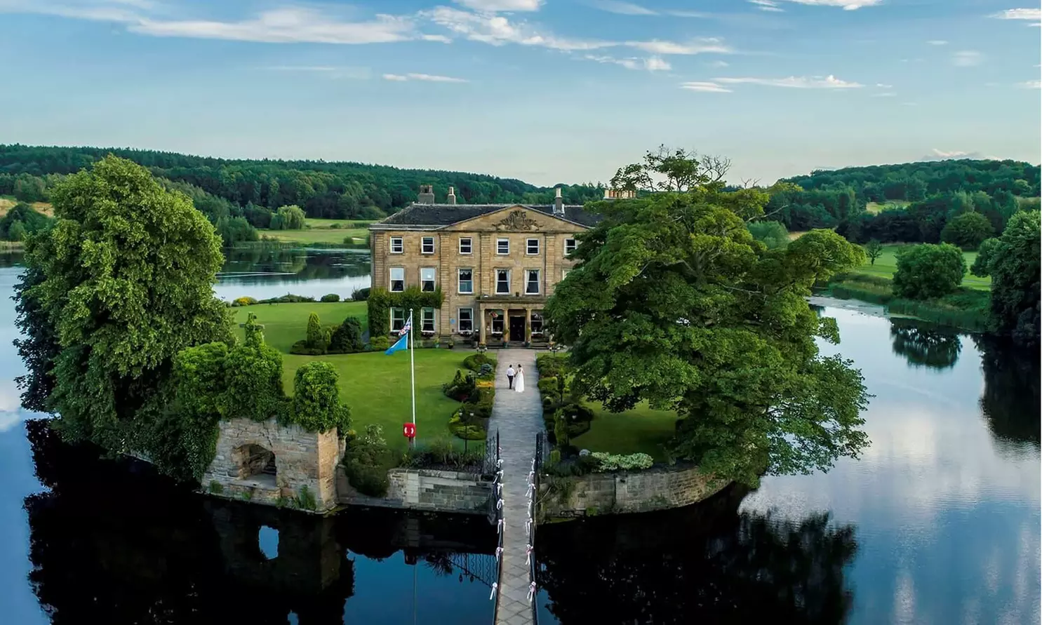 West Yorkshire: One-Night Stay for Two with Breakfast, 2-Course Dinner and Bottle of Prosecco at 4* Waterton Park Hotel - Primary Image
