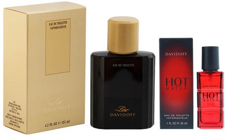 Eau De Toilette Davidoff Zino da 125 ml e Davidoff Hot Water da 30 ml