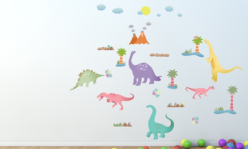 Image 1: Kid's Room Wall Art Stickers