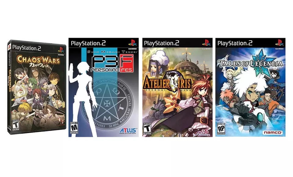 Classic RPG Video Games for PlayStation 2. Multiple Games Available. - Primary Image