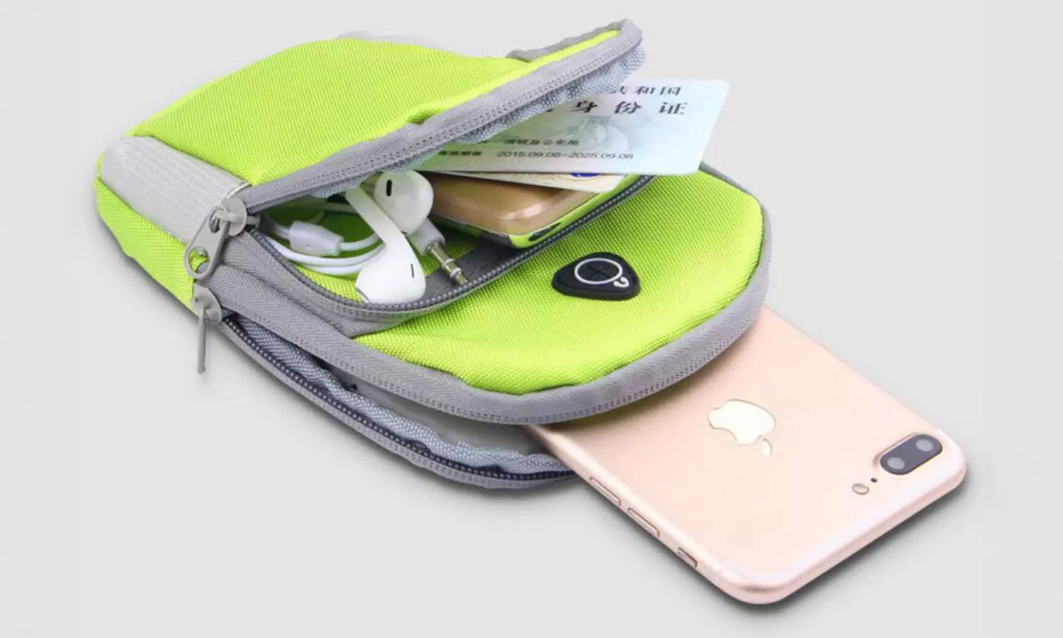 1x oder 2x Sport-Armtasche mit doppeltem Innenfach