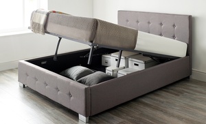 Fabric Ottoman Storage Bed