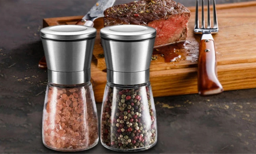 Image 1: One or Two Salt and Pepper Grinder