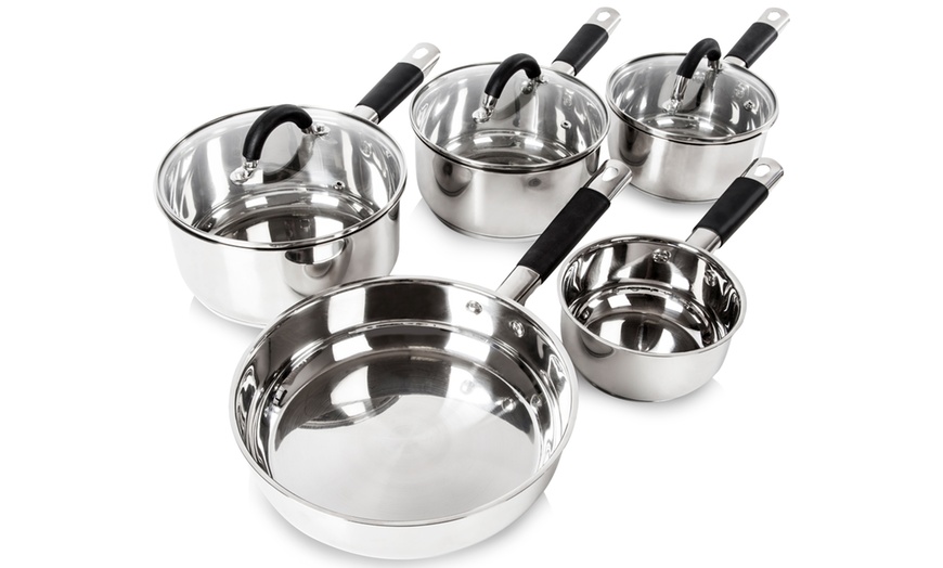 Image 2: Tower Five-Piece Pan Set