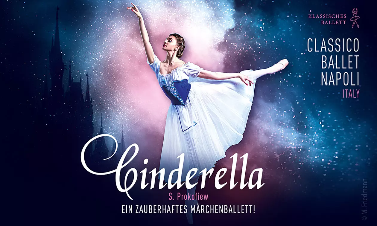 Ticket für "Cinderella" - Classico ballet Napoli in 7 versch. Städten