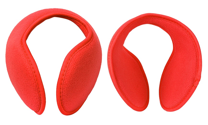 Image 12: Foldable Ear Warmers Set