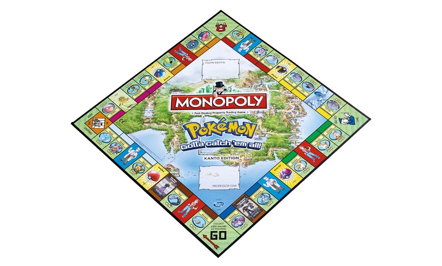 Image 2: Pokémon Monopoly Board Game