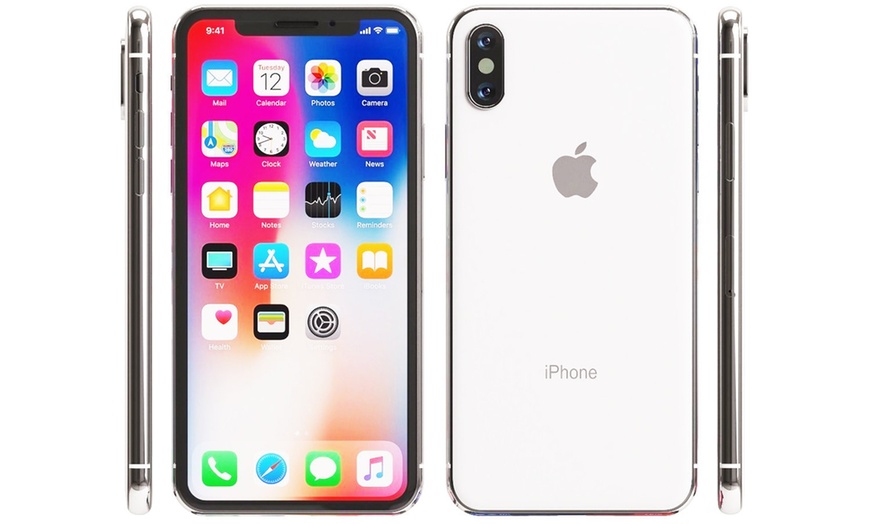 Image 2: Refurbished Apple iPhone X 64 GB