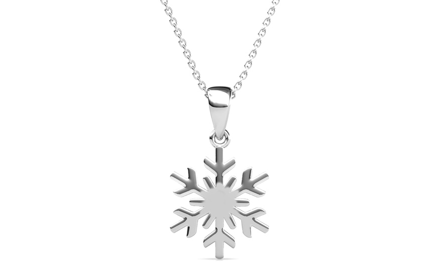 Image 5: Swarovski Christmas Tree Pendant Necklace