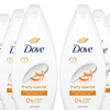 Image 1: Six-Packs of Dove Velvet Glow, Hydrate and Fruity Nourish Body Washes 