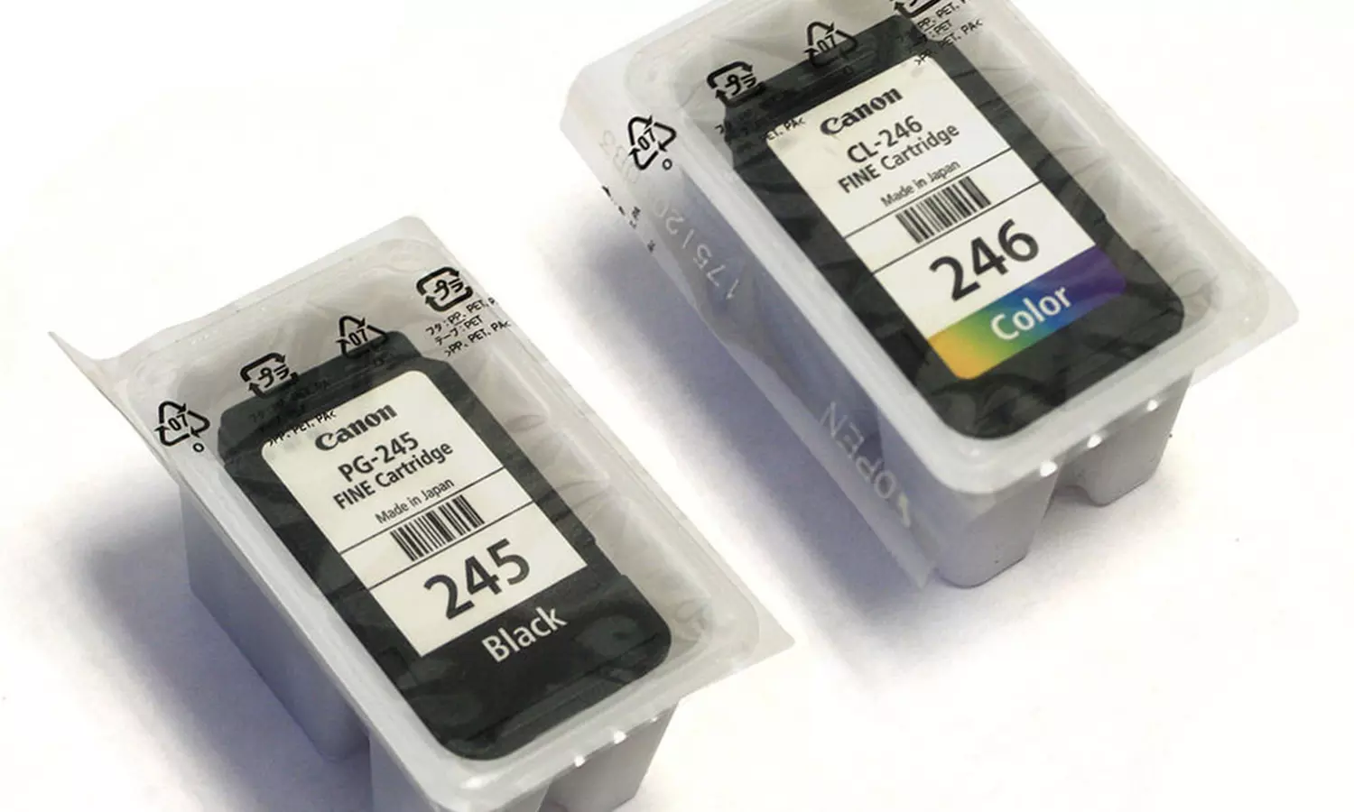 Canon PG-245 Black and CL-246 Color Ink Cartridges for PIXMA Printers - Primary Image