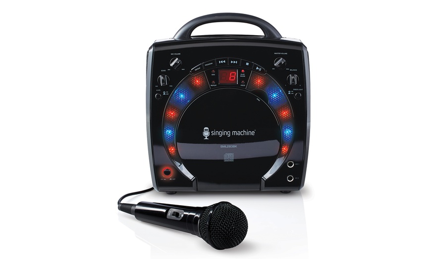 Image 2: Portable Karaoke Machine